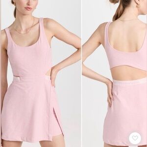 Outdoor Voices - Light Pink Cutout Tank Dress